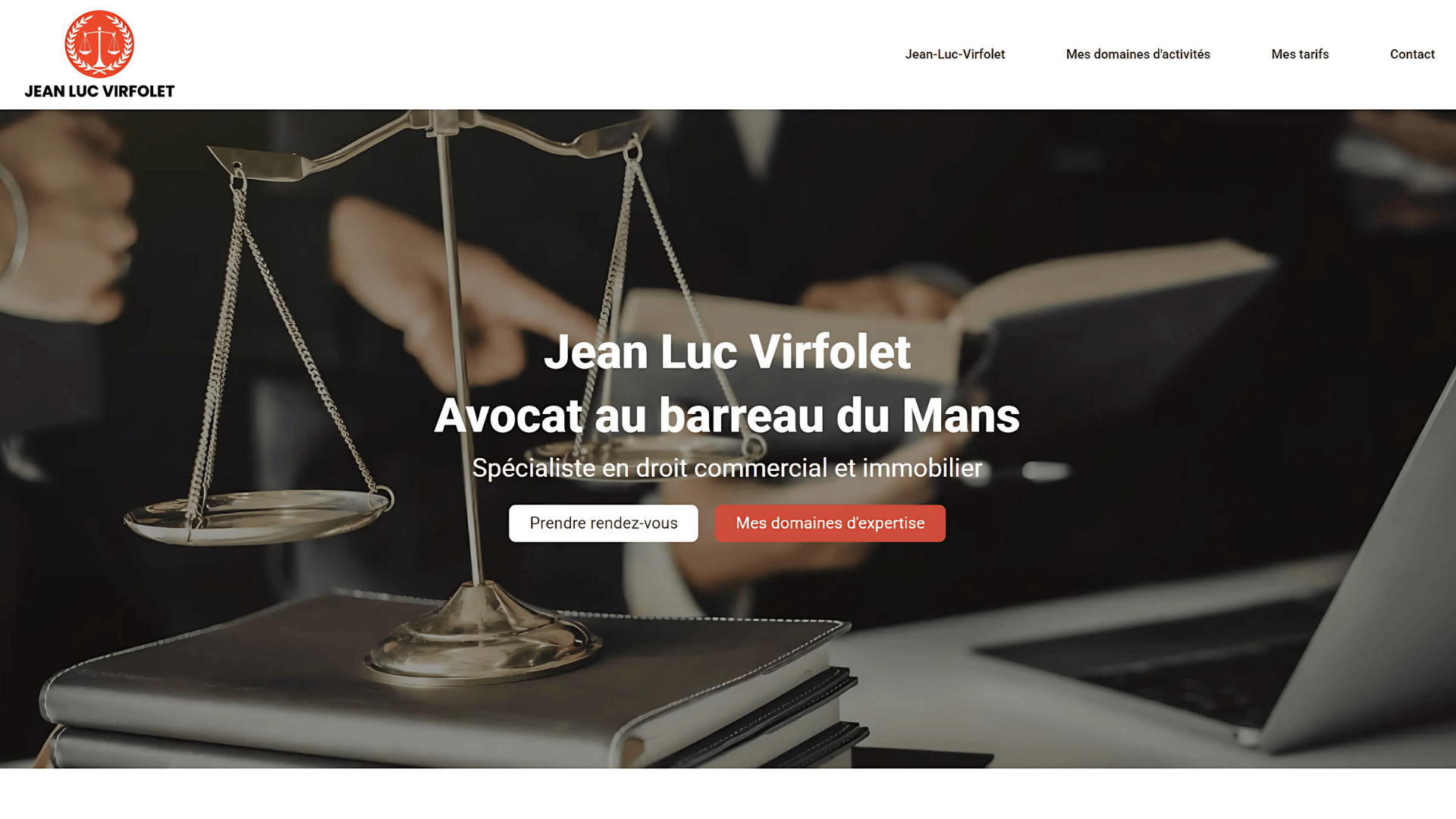 Web site professionnel, design pro, web site avocat.