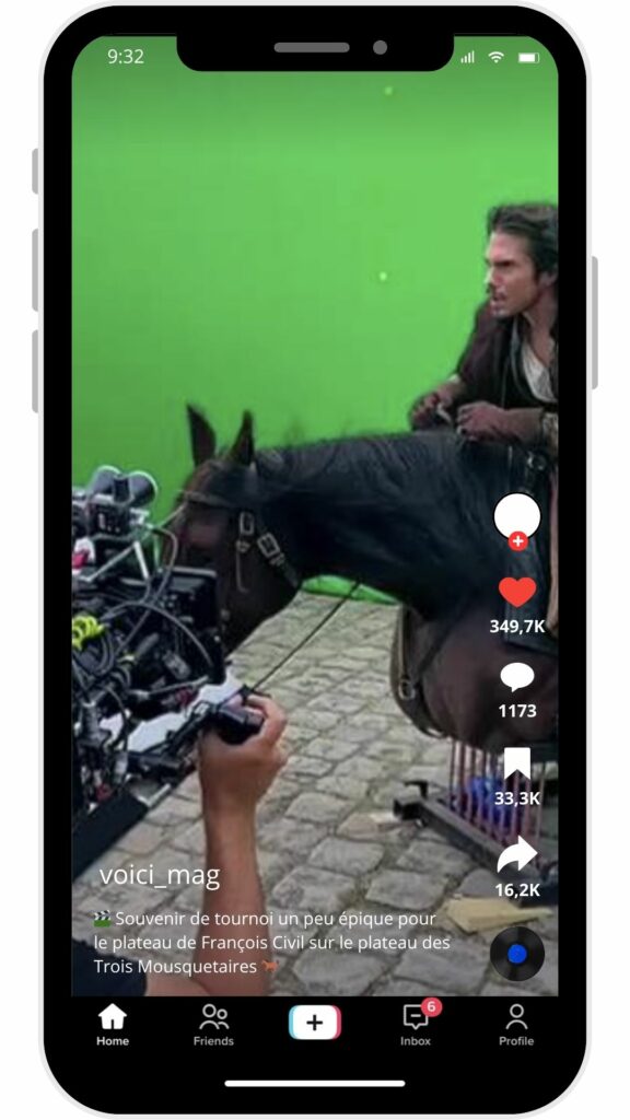 Contenu TikTok Coulisses d'entreprise